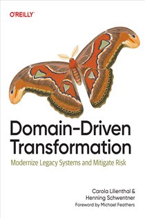 Book cover: Domain-Driven Transformation, by Carola Lilienthal (preview)