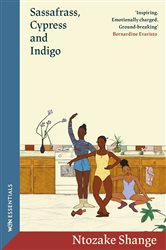 Book cover: Sassafrass, Cypress & Indigo, by Ntozake Shange (preview)