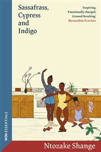 Book cover: Sassafrass, Cypress & Indigo, by Ntozake Shange (preview)