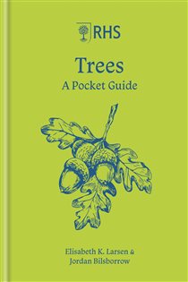 Book cover: RHS Trees, by Jordan Bilsborrow (preview)