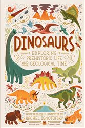 Book cover: Dinosaurs, by Rachel Ignotofsky (preview)