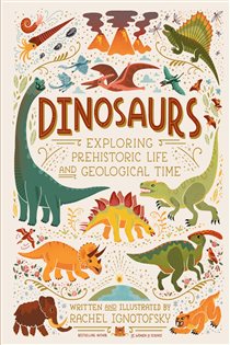 Book cover: Dinosaurs, by Rachel Ignotofsky (preview)