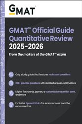 Book cover: GMAT Official Guide Quantitative Review 2025-2026, by GMAC (Graduate Management Admission Council) (preview)