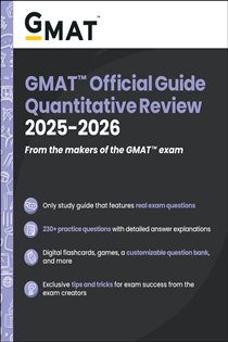 Book cover: GMAT Official Guide Quantitative Review 2025-2026, by GMAC (Graduate Management Admission Council) (preview)