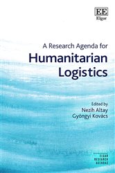 Book cover: A Research Agenda for Humanitarian Logistics, edited by Nezih Altay (preview)