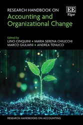 Book cover: Research Handbook on Accounting and Organizational Change, edited by Lino Cinquini (preview)