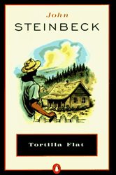 Book cover: Tortilla Flat, by John Steinbeck (preview)