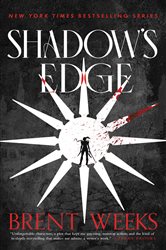 Book cover: Shadow's Edge (Book 2 of The Night Angel Trilogy) by Brent Weeks (preview)