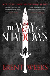 Book cover: The Way of Shadows (Book 1 of The Night Angel Trilogy) by Brent Weeks (preview)