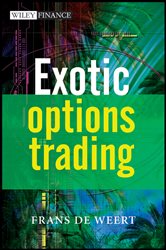 Book cover: Exotic Options Trading, by Frans de Weert (preview)