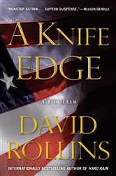 Book cover: A Knife Edge (Book 3 of Vin Cooper) by David Rollins (preview)