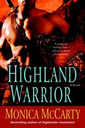 Book cover: Highland Warrior (Book 1 of Campbell Trilogy) by Monica McCarty (preview)