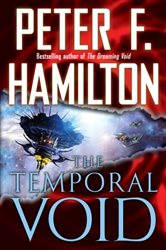 Book cover: The Temporal Void (Book 2 of Commonwealth: The Void Trilogy) by Peter F. Hamilton (preview)