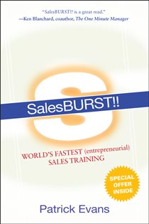 Book cover: SalesBURST!!, by Patrick Evans (preview)