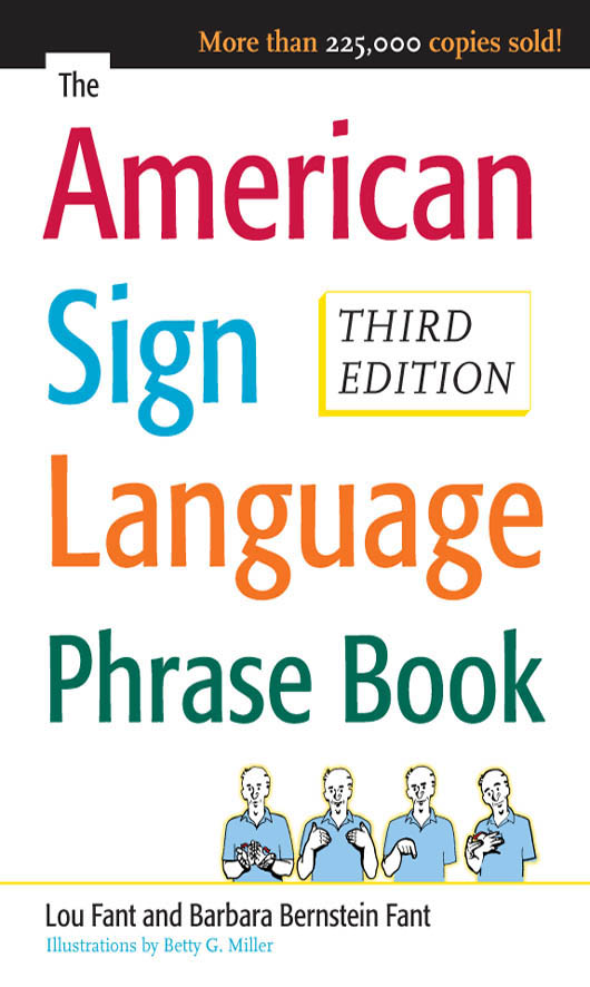 The American Sign Language Phrase Book - 25-49.99