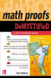 Book cover: Math Proofs Demystified, by Stan Gibilisco (preview)