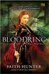 Book cover: Bloodring (Book 1 of Rogue Mage) by Faith Hunter (preview)