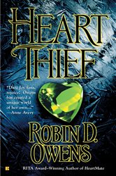Book cover: Heart Thief (Book 2 of A Celta Novel) by Robin D. Owens (preview)