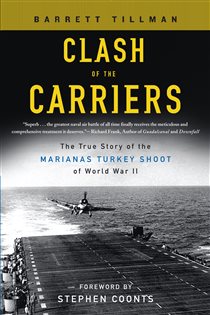 Book cover: Clash of The Carriers, by Barrett Tillman (preview)