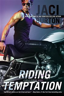 Book cover: Riding Temptation (Book 2 of A Wild Riders Novel) by Jaci Burton (preview)
