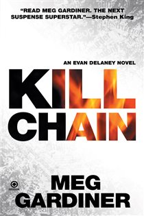 Book cover: Kill Chain (Book 5 of Evan Delaney Novel) by Meg Gardiner (preview)