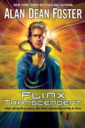Book cover: Flinx Transcendent (Book 14 of Adventures of Pip & Flinx) by Alan Dean Foster (preview)