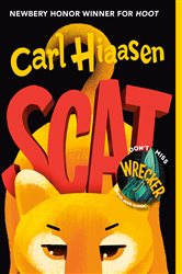Book cover: Scat, by Carl Hiaasen (preview)