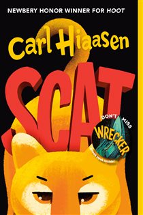Book cover: Scat, by Carl Hiaasen (preview)