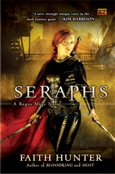 Book cover: Seraphs (Book 2 of Rogue Mage) by Faith Hunter (preview)