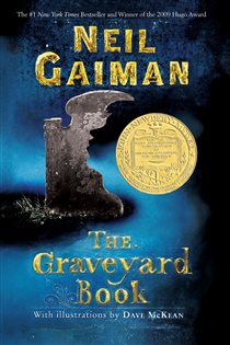 Book cover: The Graveyard Book, by Neil Gaiman (preview)