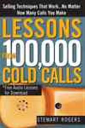 Book cover: Lessons from 100,000 Cold Calls, by Stewart L Rogers (preview)