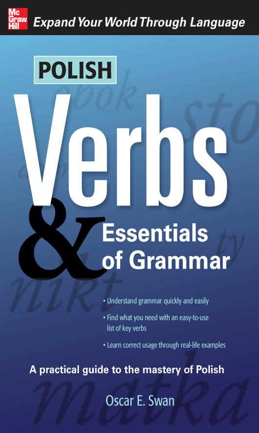 Polish Verbs & Essentials of Grammar, Second Edition - 15-24.99
