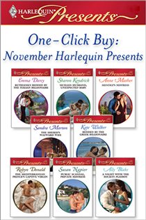 Book cover: One-Click Buy: November Harlequin Presents, by Emma Darcy (preview)