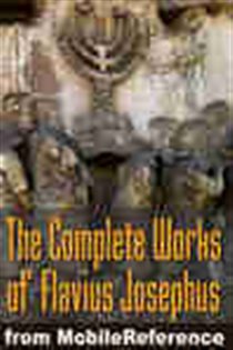 Book cover: Complete Works of Josephus, Flavius, by MobileReference (preview)
