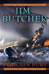 Book cover: Princeps' Fury (Book 5 of Codex Alera) by Jim Butcher (preview)