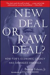 Book cover: New Deal or Raw Deal?, by Burton W. Folsom (preview)