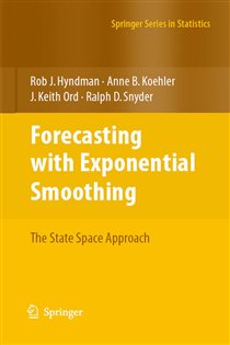 Book cover: Forecasting with Exponential Smoothing, by Rob Hyndman (preview)