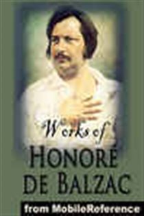 Book cover: Works of Honoré de Balzac, by MobileReference (preview)