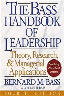 Book cover: The Bass Handbook of Leadership, by Bernard M. Bass (preview)