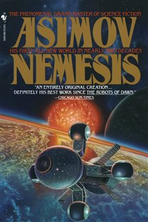 Book cover: Nemesis, by Isaac Asimov (preview)