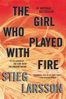 Book cover: The Girl Who Played with Fire (Book 2 of The Girl with the Dragon Tattoo Series) by Stieg Larsson (preview)