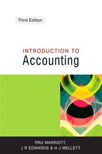 Book cover: Introduction to Accounting, by Pru Marriott (preview)