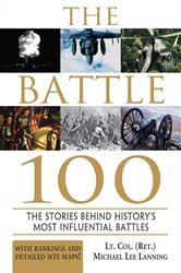 Book cover: The Battle 100, by Michael Lee Lanning (preview)