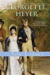 Book cover: False Colours (Book 23 of Regency Romances) by Georgette Heyer (preview)