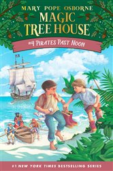 Book cover: Pirates Past Noon (Book 4 of Magic Tree House) by Mary Pope Osborne (preview)