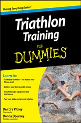 Book cover: Triathlon Training For Dummies, by Deirdre Pitney (preview)