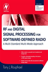Book cover: RF and Digital Signal Processing for Software-Defined Radio, by Tony J. Rouphael (preview)