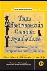 Book cover: Team Effectiveness In Complex Organizations, by Eduardo Salas (preview)