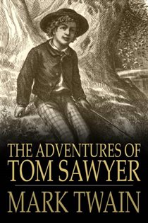 Book cover: The Adventures of Tom Sawyer, by Mark Twain (preview)
