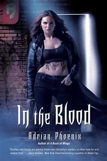 Book cover: In the Blood, by Adrian Phoenix (preview)